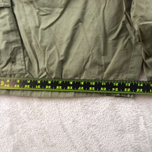 Walt Disney Word Mens Cargo Shorts Large Green Elastic Waist Drawstring Casual - Picture 7 of 13